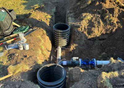 Golf Course Irrigation Sprinkler System