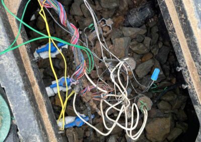Commercial and residential irrigation repairs.