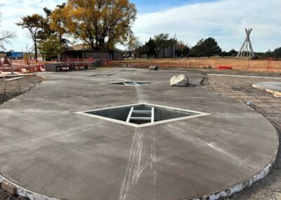 Landscaping Project - Dignity Statue