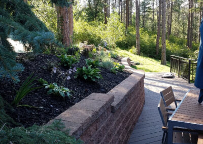 Versa-Lok Block Retaining Wall and Landscape Install